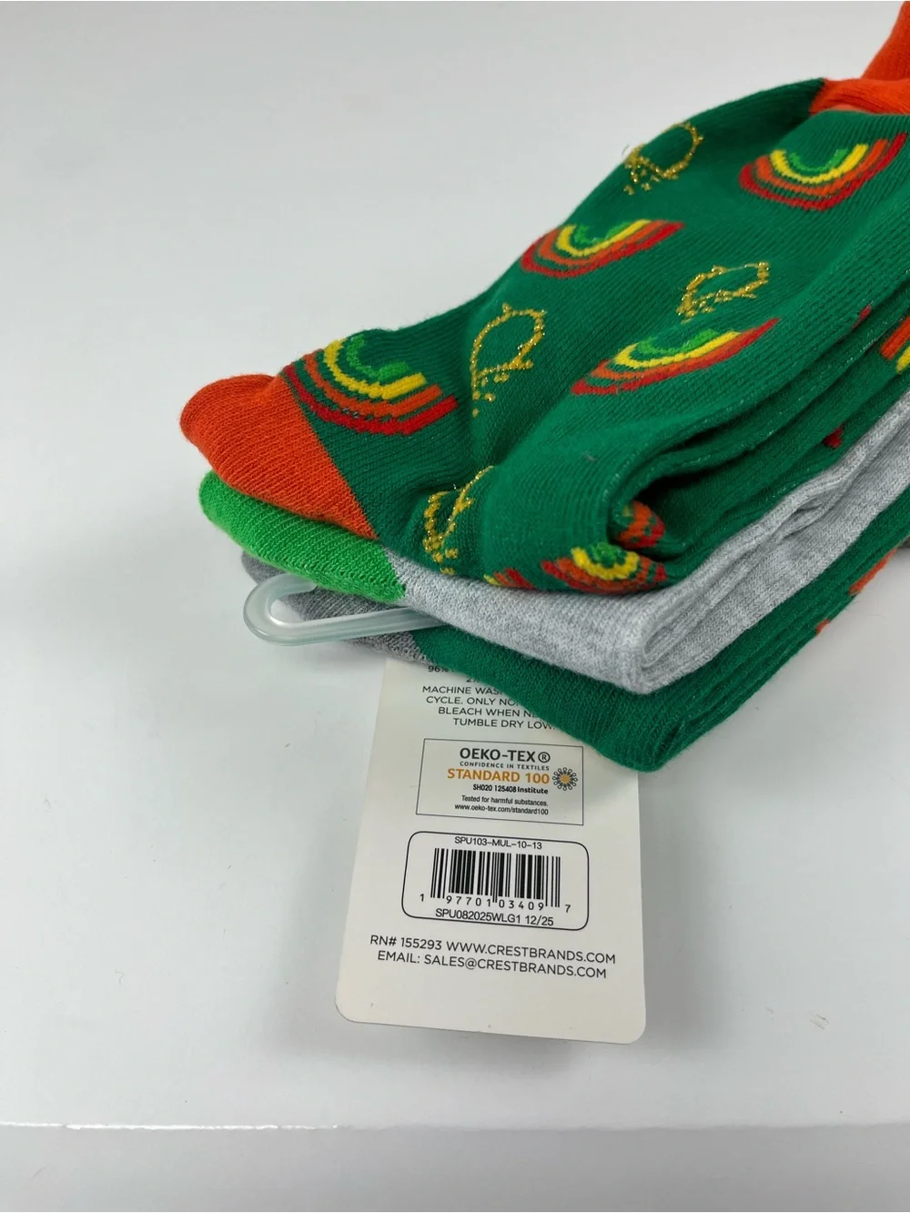 Women’s St Patrick’s Day Green Novelty Socks - 3 Pairs